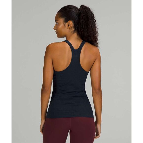 NWT Lululemon Ebb to Street Shelf Bra Tank Top *Light Support True Navy - Picture 2 of 8